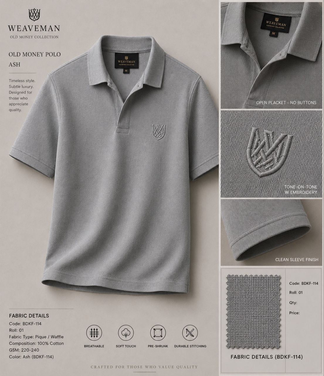 Old Money Polo (Stripe Edition)
